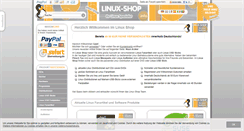 Desktop Screenshot of linux-shop.info